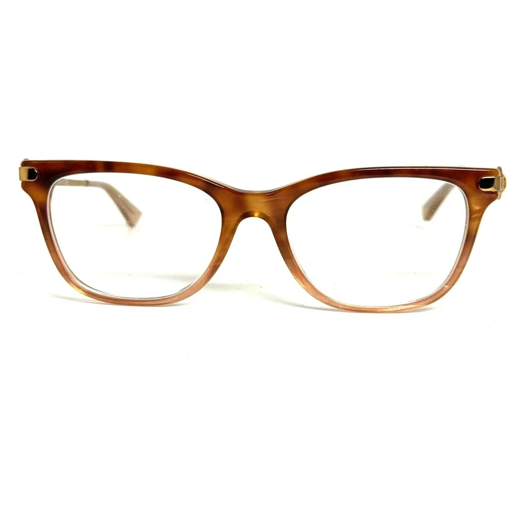 Coach HC 6176 Peach Tortoise Gradient Cat Eye Eyeglasses Frames 51-17-140